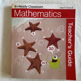2021 I-Ready Classroom Mathematics Teacher Guide Grade 1, Vol. 2 - NEW