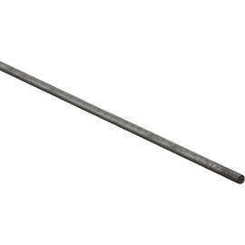 National Hardware N316-372 4054BC Smooth Rod in Plain Steel,1/4" x 36"