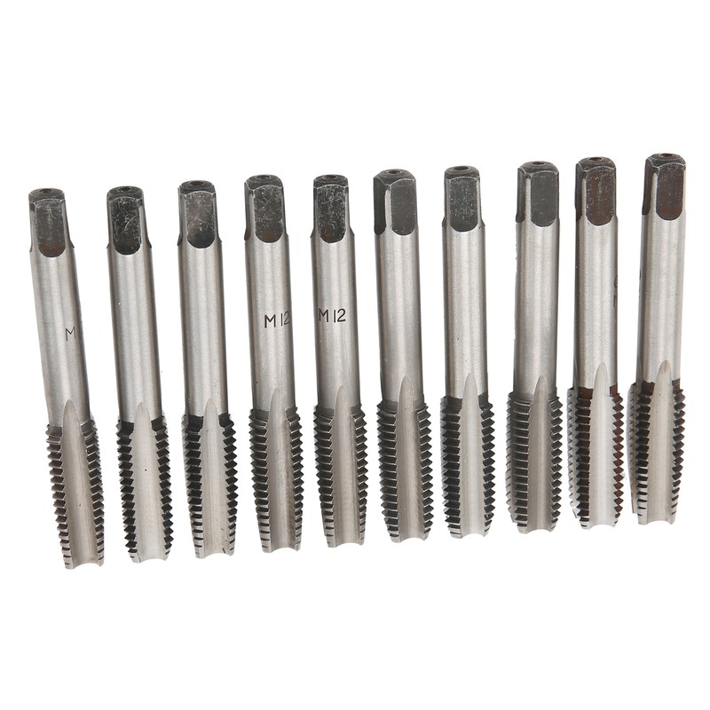 M12 Metric Taper and Plug Tap Set Carbon Steel Straight