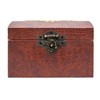 QWORK® 4 Sets Retro Hasps Latch Decorative Wood Jewelry Latch
