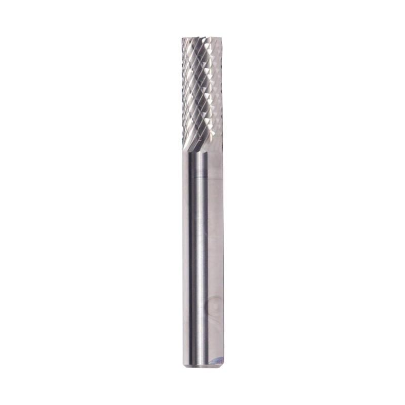 Drill America SB-7 Carbide Burr/Rotary File Cylindrical End-Cut Double Cut