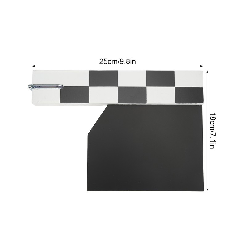 Film Director Clapper Board Density Board Movie Scene Clapboard for
