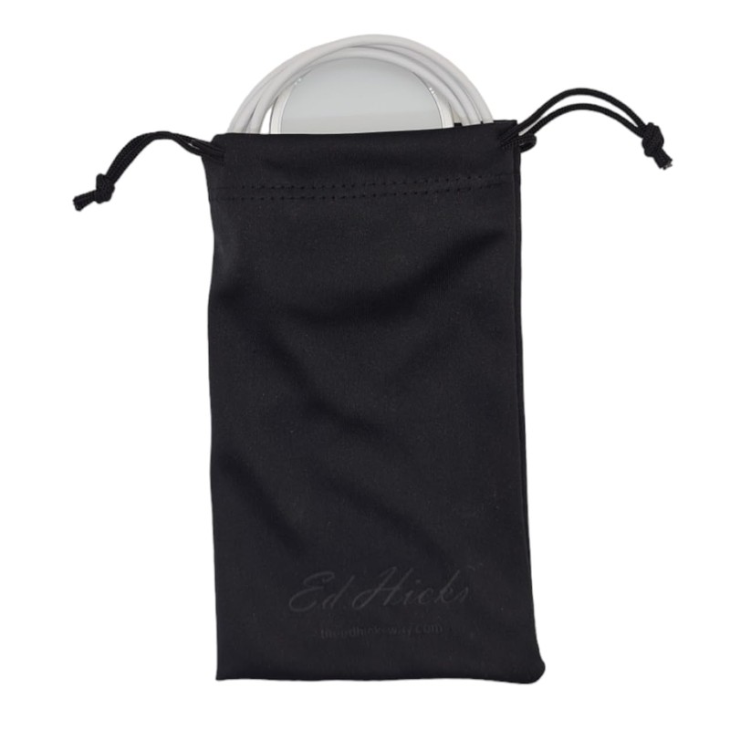 Ed Hicks 2pcs Premium Microfiber Pouch Case Bag Microfiber Glasses
