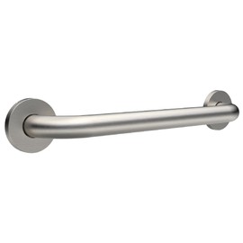 Homewerks 068 HW11416SS 16 inch Bathroom Grab Bar with 1-1/4 Inch Diameter and Concealed Screws ADA Compliant, Stainless Steel