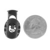 Turtle Cord Lock Toggle (Black, 50 Pack) - Plastic Drawstring