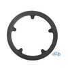 X AUTOHAUX Motorcycle Crankset Chainwheel Protector Cover Chainwheel Protective Cover