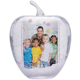 Neil Enterprises Inc. Apple Photo Snow Globe - Holds 2 Photos - Pack of 24