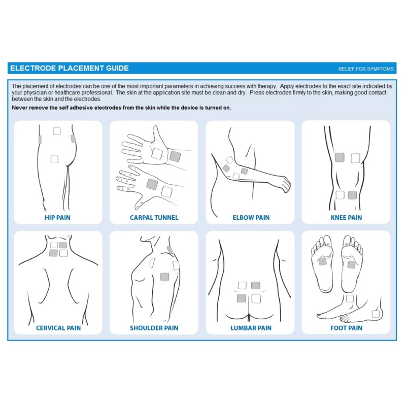 PREMU 12ps TAN CLOTH ELECTRODE 1.5" x 1.5" for InTENSity