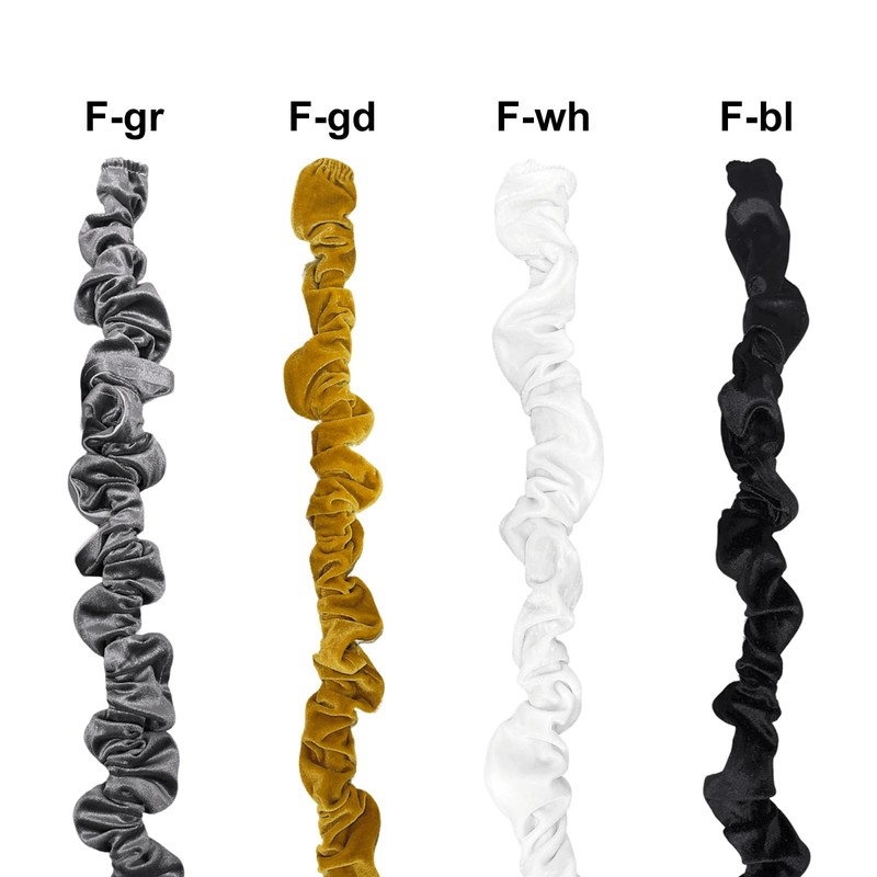 Chandelier Black Cord Cover 2 Pack Touch Fasteners 70.8inches,Brushed Polyester