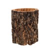 Natural Cork Bark Round Reptile Hideout-Hollow Tree Trunk Climbing Hide-Wooden