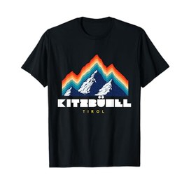 Kitzbühel Tirol - Austria Retro 80s Ski Holiday Gift T-Shirt