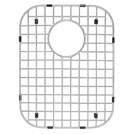 Karran GR-3009 Stainless Steel Bottom Grid 13" x 16" fits on PU23R and PU53R Large Bowl