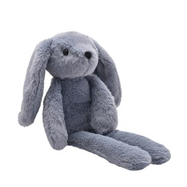 The Softies – Sony the Bunny Dark Grey Plush Cuddly Toy | Perfect Soft Present for Kids & Children | Cuddle & Play – 0 to 3 Years | H: 13 cm x W: 29 cm