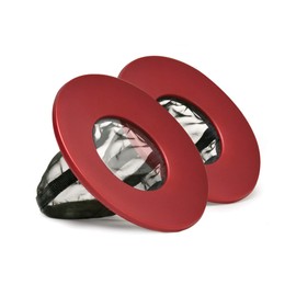 Primula Brew Buddy - Filtro de malla fina reutilizable, apto para lavaplatos, café o té de una sola porción a cualquier fuerza, ideal para viajes o camping, rojo, paquete de 2 unidades