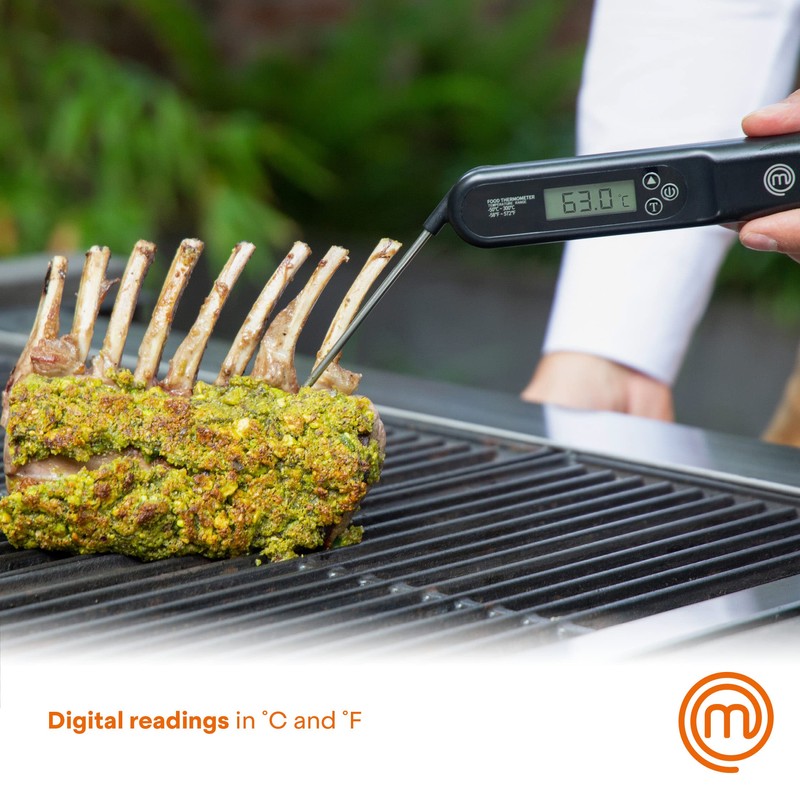 MasterChef Meat Thermometer Probe, Wireless Food Temperature Checker with Instant