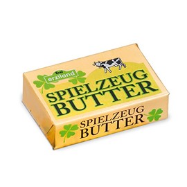 Wooden Play Food - Pretend Play Grocery Shop - Butter Portion by Erzi