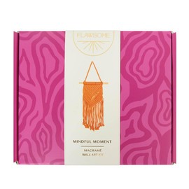 Portico Designs Ltd Flawsome Macrame Wall Art Hanging Craft Kit Great for Mindfulnesss