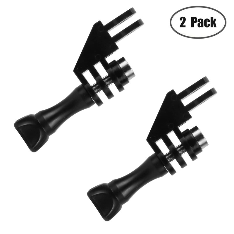 2 x Vertical Mount Compatible with Gopro, 90 Degree Angle