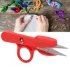 Sewing Scissors, 3Pcs Thread Snips Crochet Scissors Stainless Steel Smoothing