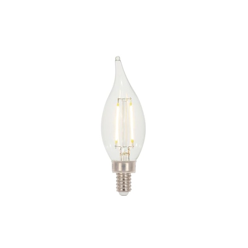 Westinghouse 4517220 3.3 Watt (40 Watt Equivalent) CA11 Dimmable Clear