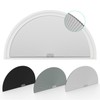 Changshade Arch Window Shades Blackout,Half Moon(Radius: 24") Blackout Pleated Window