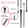 5 Pack Slanted Eyebrow Brush Eyeliner Brushes Angled Makeup Brush