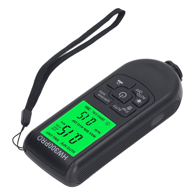 Coating Thickness Gauge High Accuracy Paint Depth Gauge Meter Antislip