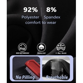 4 Pack Leggings with Pockets for Women,Soft High Waisted Tummy Control Workout Yoga Pants(4 Pack Black,2X-Large-3X-Large)