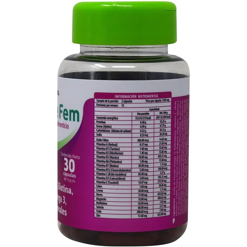 VIT ACTIVE FEM c/30 CAPS. 1.3 G.