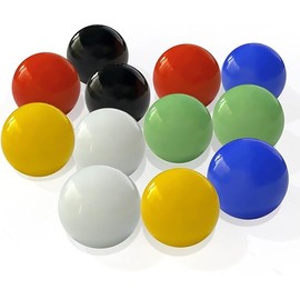 60 Pcs Glass Marbles, Bulk Marbles, for Various Marble Games 0.63 inch, Multicolor.