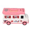 Kids Money Bank Bus Shaped Password Remote Control Unlock Music