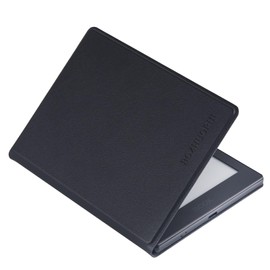 BOZHUORUI Case for Boox Go 6 | with Auto Sleep/Wake | Magnetic Adsorption | Thin & Light | Book Folio Style | Vegan PU Leather Smart Cover fit 6" Boox Go 6 e-Reader (Black)