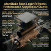 Otomitake Suppressor Cover (5/6/7/8/9 Inch) High Heat Resistant Suppressor Wrap