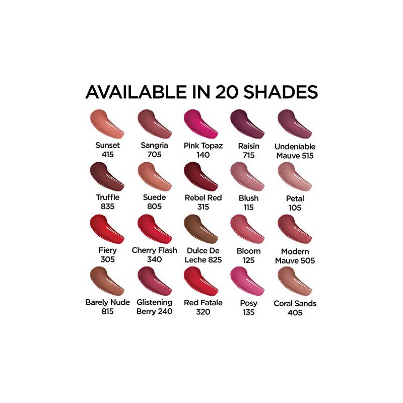 L'Oreal Paris Makeup Infallible - Brillo labial hidratante de 8