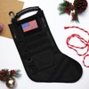 OSAGE RIVER Tactical Christmas Stocking with Handle, USA Patch, MOLLE