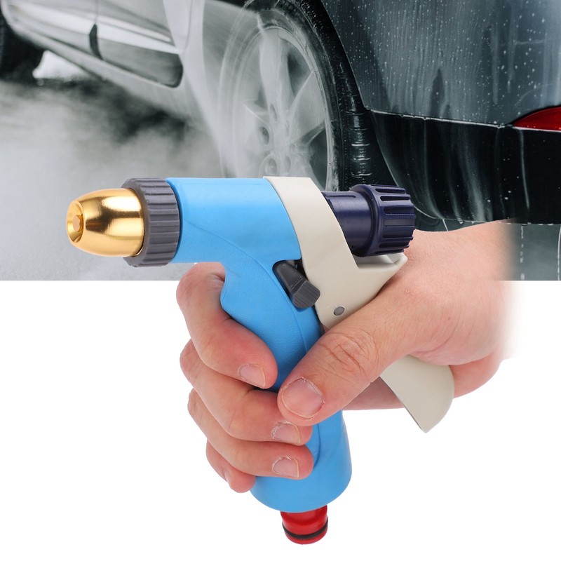 High Pressure Water Spray Gun Copper Head Watering Nozzle Car