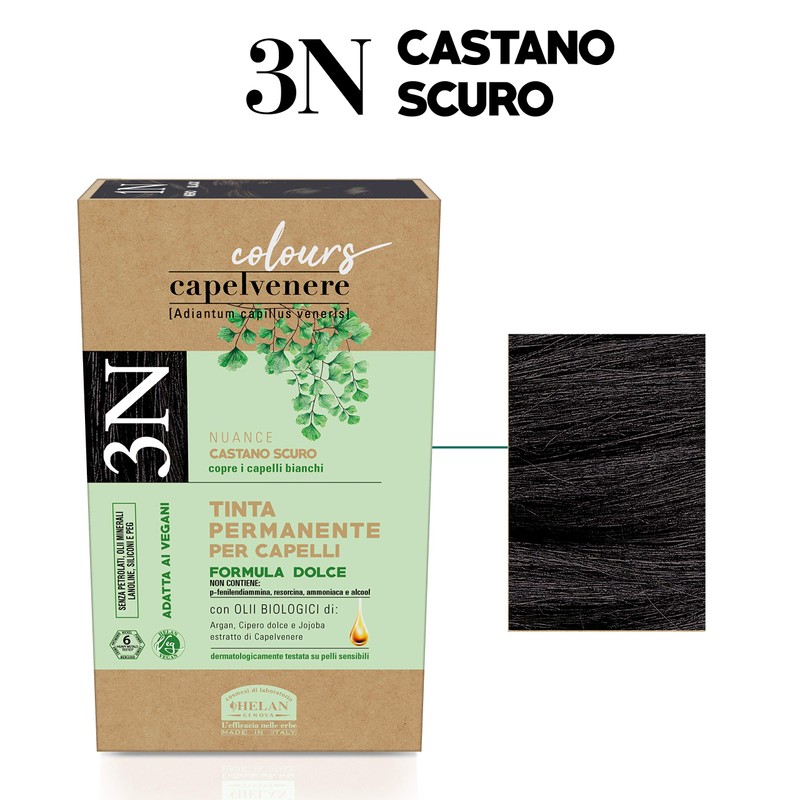 Capelvenere Colours Tinta Capelli 3n Castano Scuro