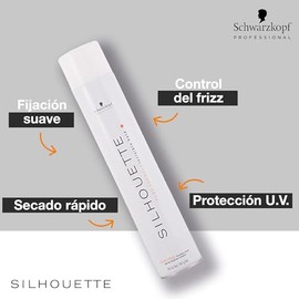SILHOUETTE Laca Flexible Hold, Fijación Duradera Cabello con Volumen 300 ml