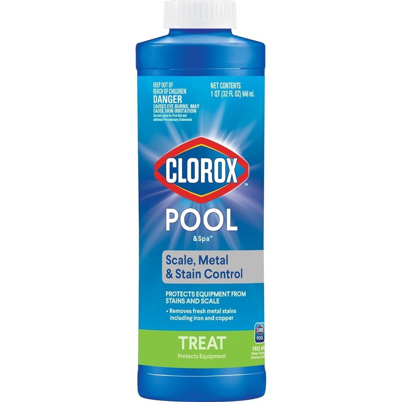 Clorox® Pool&Spa™ Swimming Pool Scale, Metal & Stain Control, Prevents