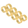 60pcs Sewing Thimbles Exquisite Copper Sewing Finger Protectors for Hand
