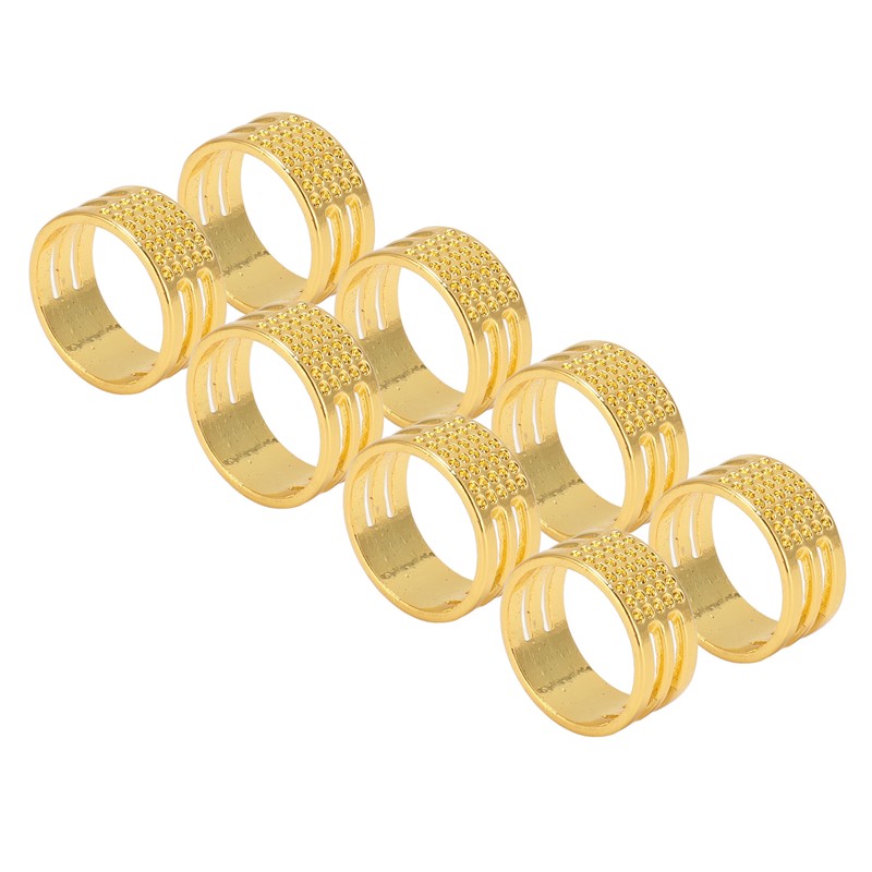 60pcs Sewing Thimbles Exquisite Copper Sewing Finger Protectors for Hand