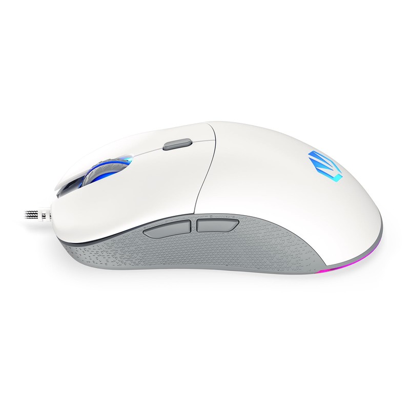 ENDORFY GEM Plus Onyx White Gaming Mouse RGB, Ultralight Wired
