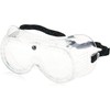 Clear Safety Goggles with Adjustable Strap, CE Certified, Meets EN166