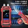 FIXCHIGO 10 in 1 Network Cable Tester with 7 Wavelengths