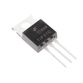 Bridgold 20pcs TIP31C TIP31 NPN Silicon Power Transistor,3 A 100 V TO220,3-Pin