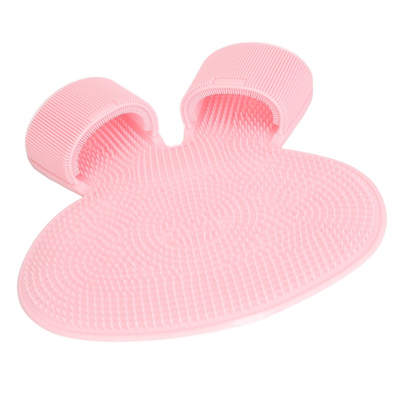 Foot Scrubber Shower Mat with Strong Suction Cups Prevent Slip