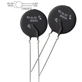 Ametherm Inrush Current Limiters 32mm 1ohms 30A Kink INRSH Curr Limiter