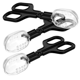 GANAZONO 3pcs Poop Scoops for Small Pets Guinea Pig Waste Holder Versatile Litter Cleaning Tool for Hamsters Chinchillas More Comfortable Grip Design for Easy Use