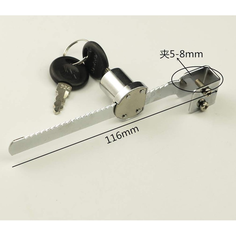 Olive-G Showcase Cabinet Key Locks Set of 3