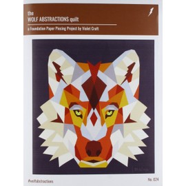 Violet Craft Wolf Abstractions Quilt Pattern